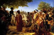 Baron Pierre Narcisse Guerin Napoleon Pardoning the Rebels at Cairo china oil painting reproduction